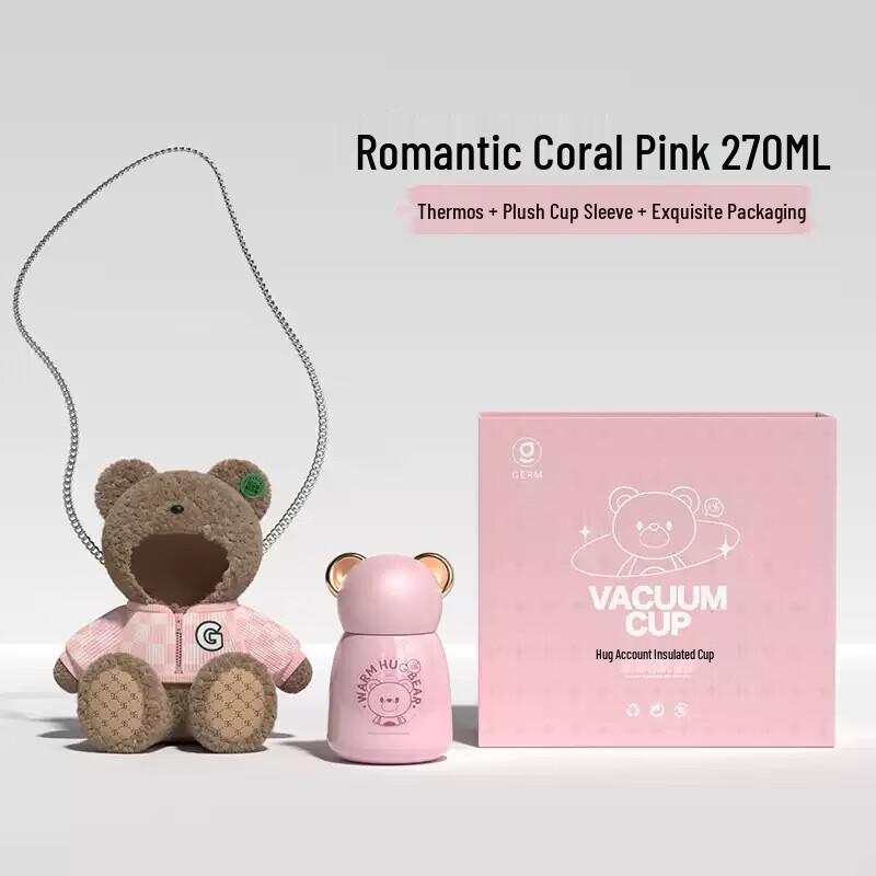 Germ Bear Hug Insulated Water Bottle