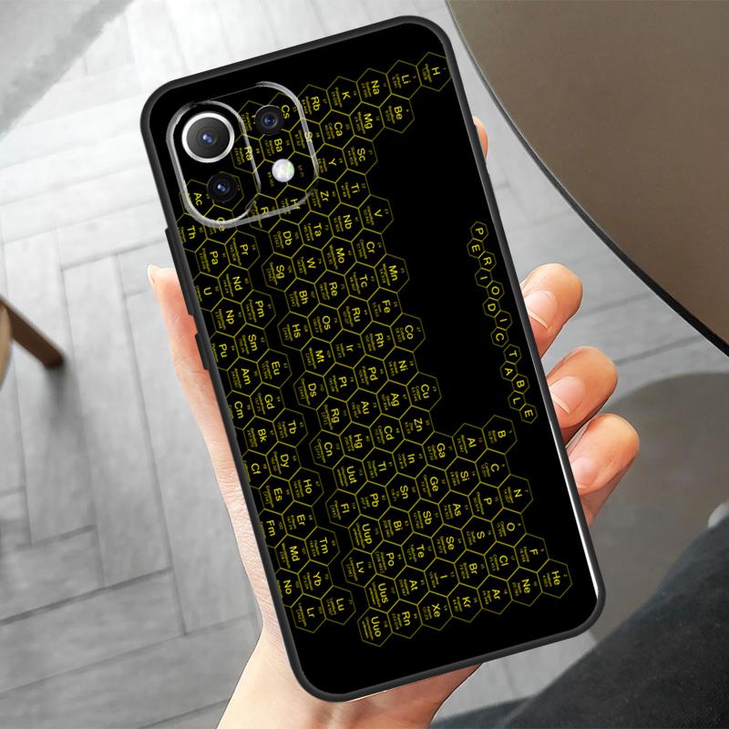 

Periodic Table Of Elements Case For Xiaomi 14 Ultra 13 15 Pro 11T 12T 13T 14T Pro POCO X7 Pro X3 X5 X6 F5 F6 F7 Cover POCO X6 Pro