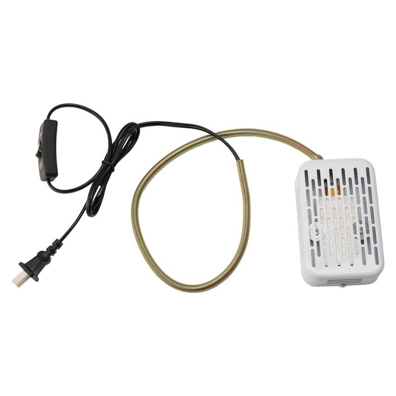 

2025 Trend Bird Cage Heater Simulated Natural Environment Lighting Warming Heat Lamp Anti Bite Warmer Light For Parrots Parrot белый