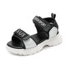 Summer new style girls' sandals, fashionable sporty soft sole open-toe children's beach shoes for big kids and girl students