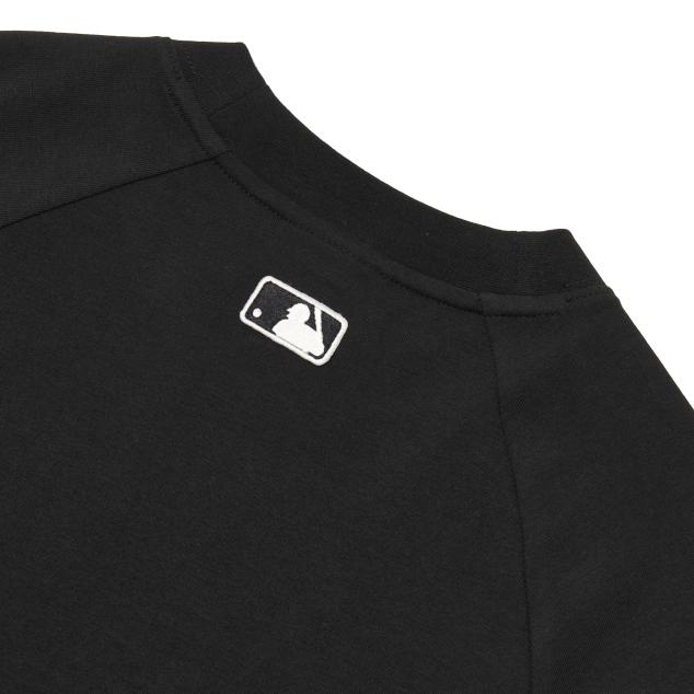 New MLB Short Sleeved Dress Women's Black 3FOP01023-50BKS