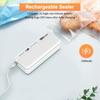 Plastic Bag Sealer Mini Heat Bag Sealing Machine Food Packaging Plastic Bags Sealer Clip Bag Handheld Rechargeable Heat Sealer