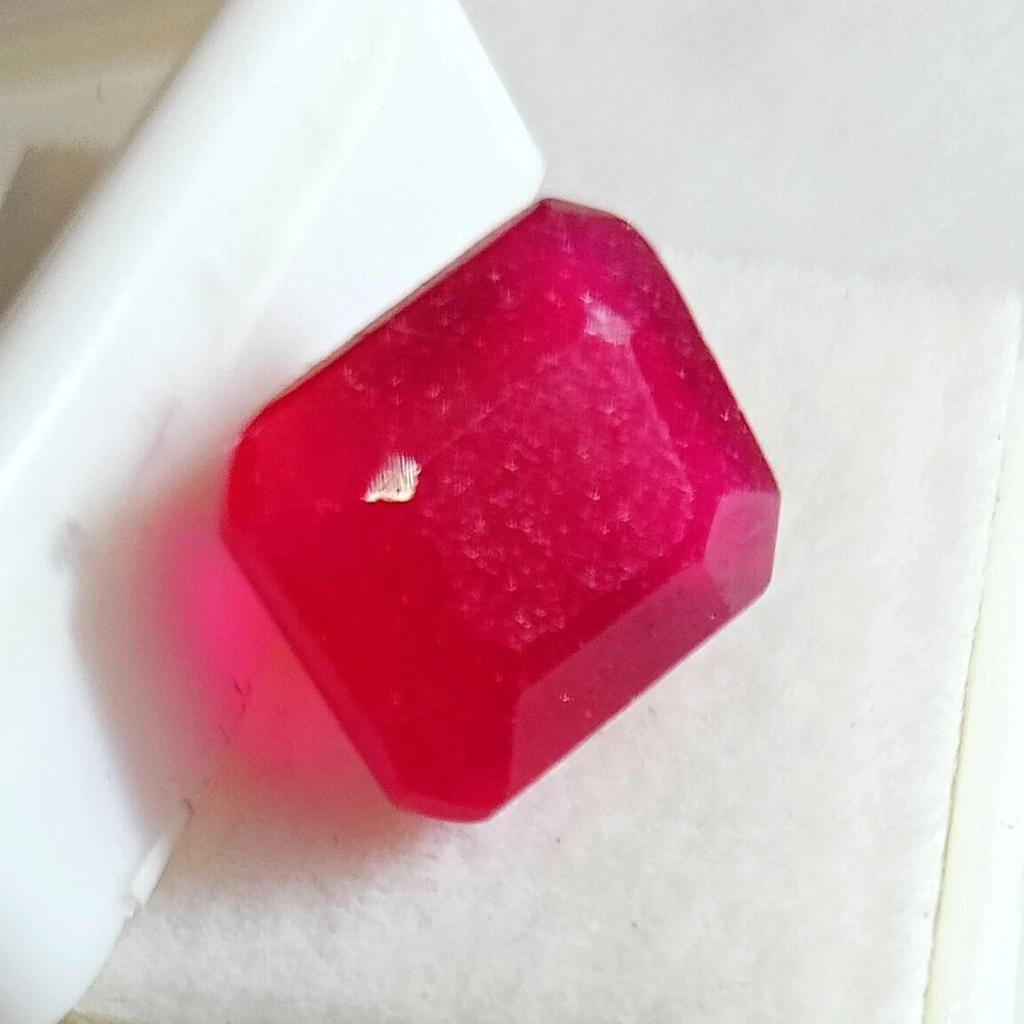 6.35 Ct Natural Utah Red Beryl (Bixbite) Emerald Cut Stunning Gemstone