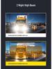 Anti-Glare Day & Night Car Sun Visor Mirror for Interior Use