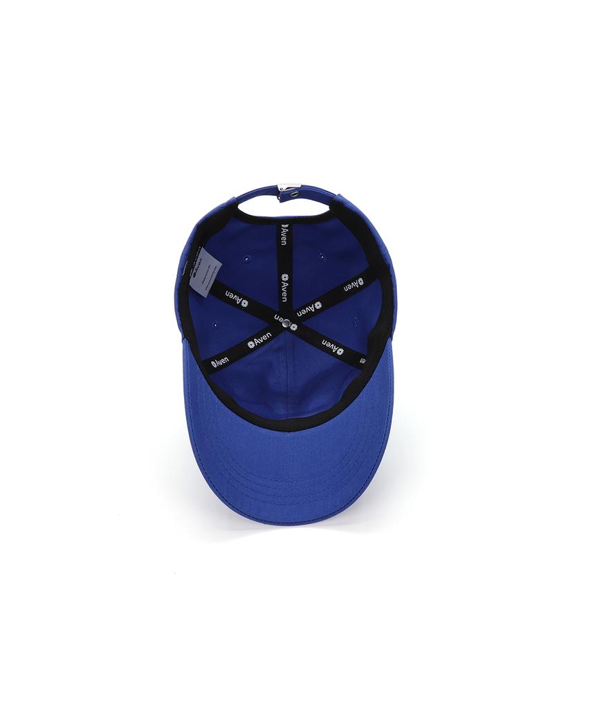 AVEN Cursive Embroidered Ball Cap Blue
