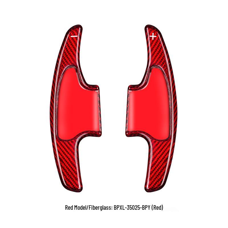 T-Carbon Carbon Fiber Shift Paddles for Honda Fit Vezel - Extended Steering Wheel Mod.