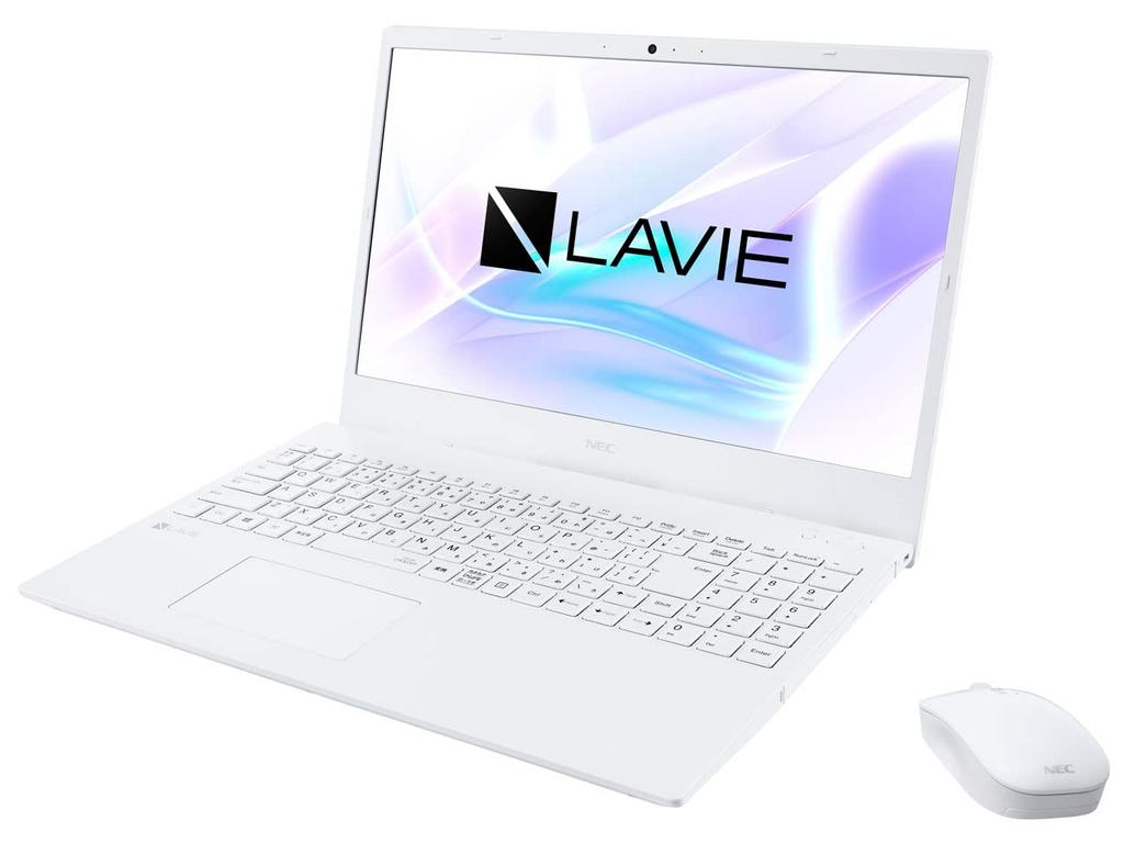 LAVIE N15 Ryzen PC-N1565CAW (Pearl White) 15.6-inch 7/8GB/5