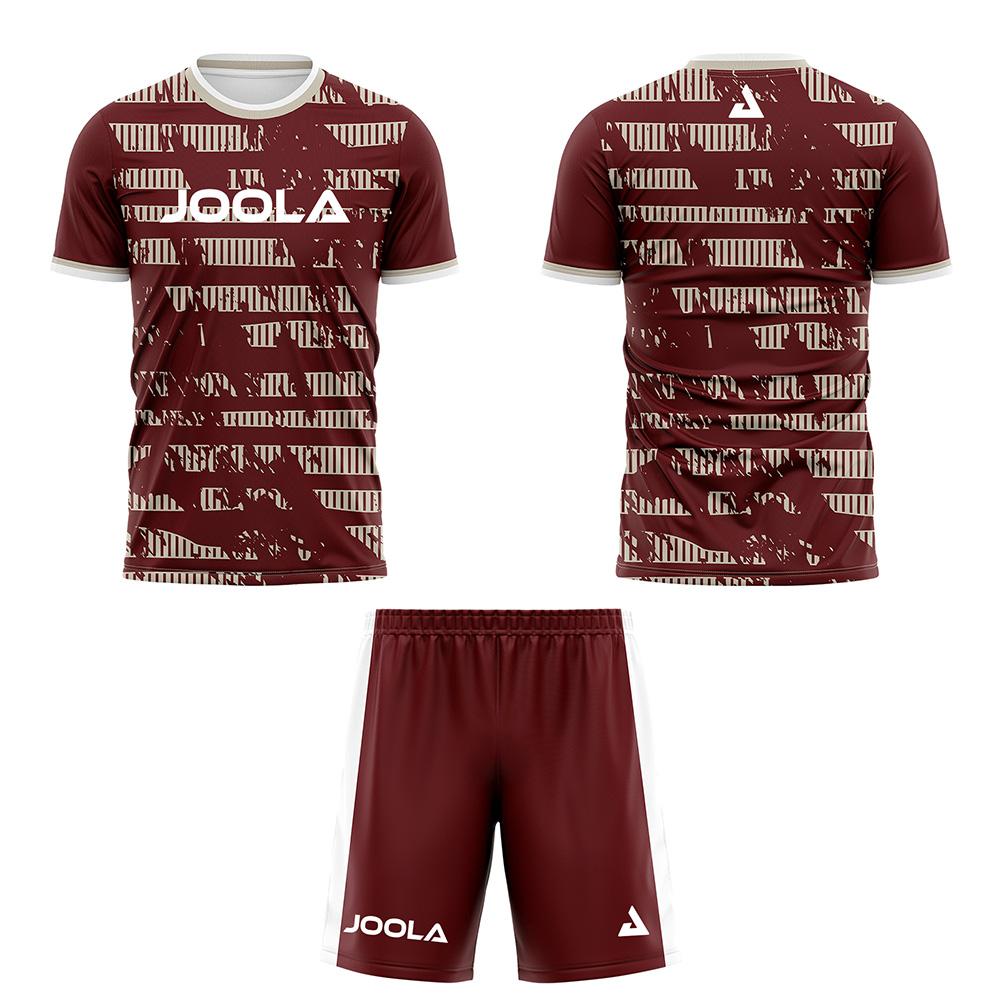 2026 Traspirante Asciugatura Rapida Abbigliamento da Tennistavolo da Uomo Set T-shirt a Maniche Corte e Pantaloncini Pantaloncini da Badminton con Coulisse e Tasca
