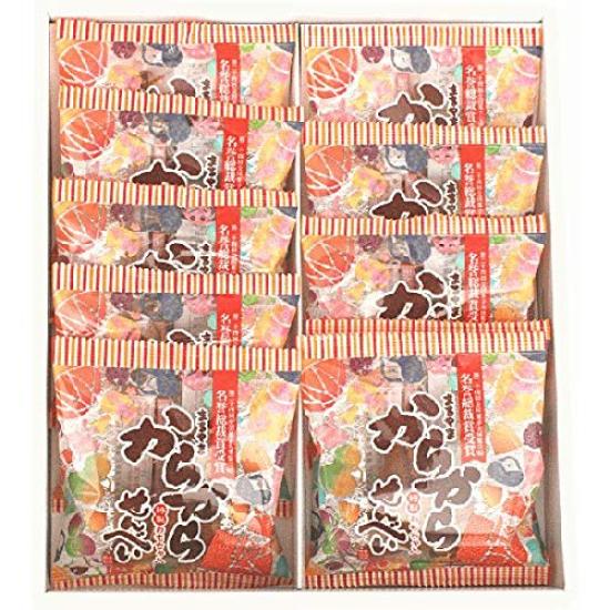 Cracari de orez Usa Senbei Shop Maruyama Karakara Senbei meșteșug popular 10 bucăți (cu jucărie)