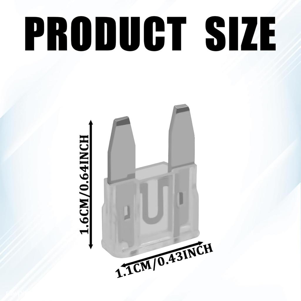 120PCS Mini Fuses Car Fuses Assortment Kit, Auto Blade Fuse Kit With Puller Tool Mini Colorful Ert Fuse(2A/3A/5A/7.5A/10A/15A/20A/25A/30A/35A) For