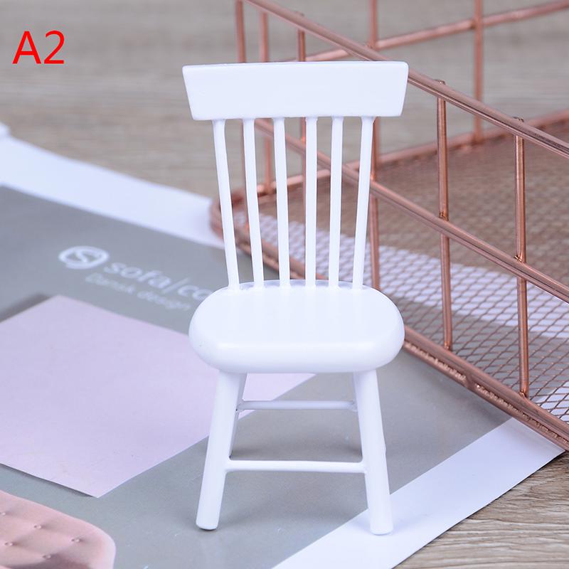 1:12 Dollhouse Miniature Dining Furniture Wooden Chair