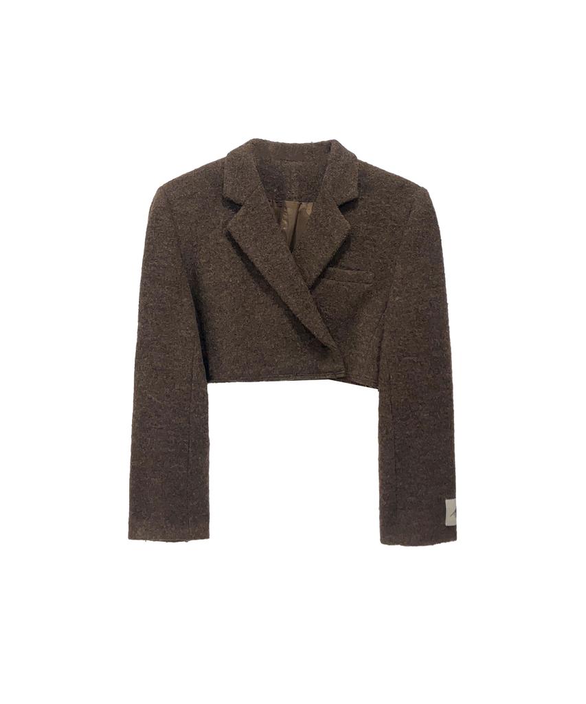 MMAM Wool Classic Cropped Blazer