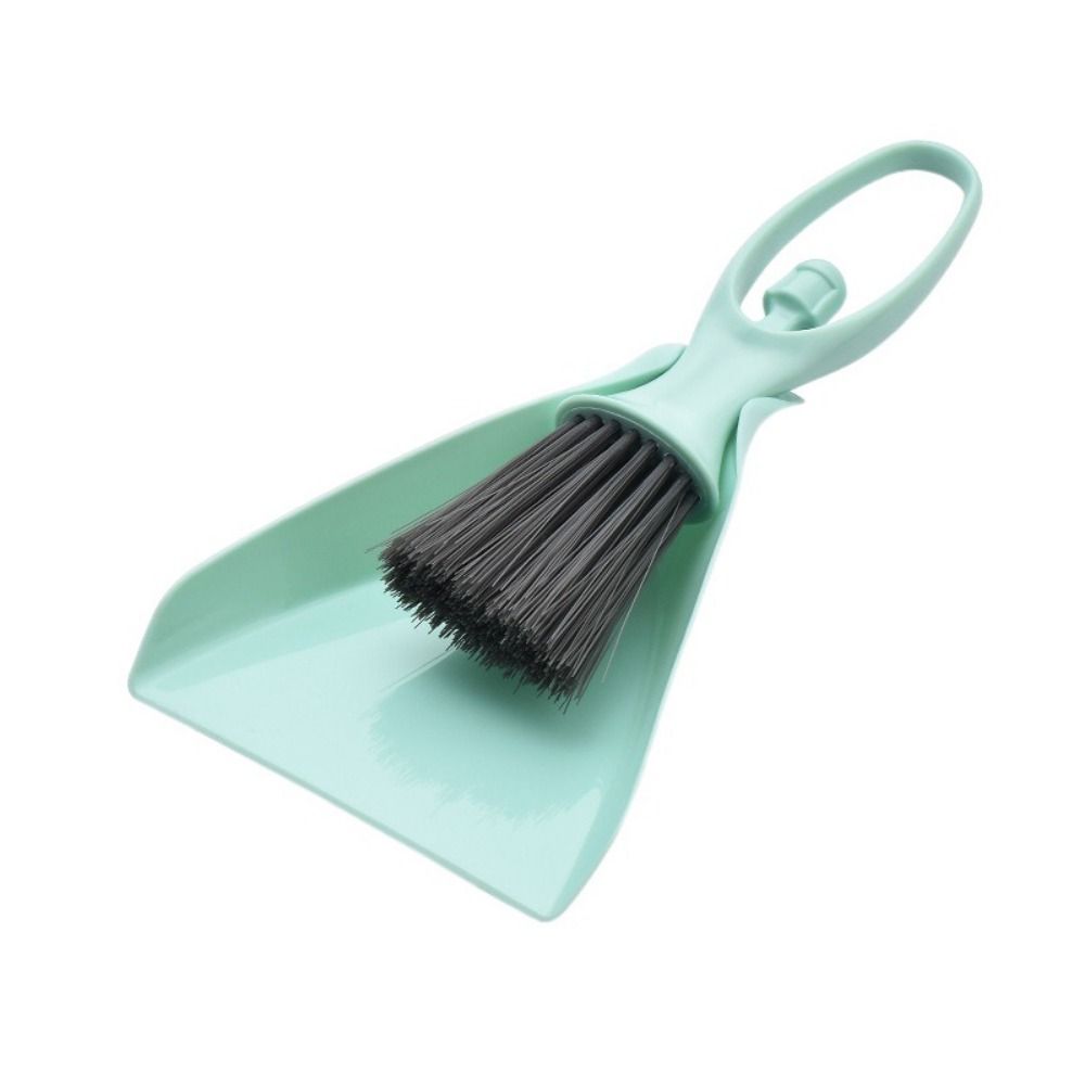 

Labor Saving Small Broom Dustpan Plastic Guinea Pig Toilet Broom For Bunny Kitten синий