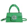 Chic Medium Pu Shoulder Bag Candy Colors Trendy Street Style Handbag