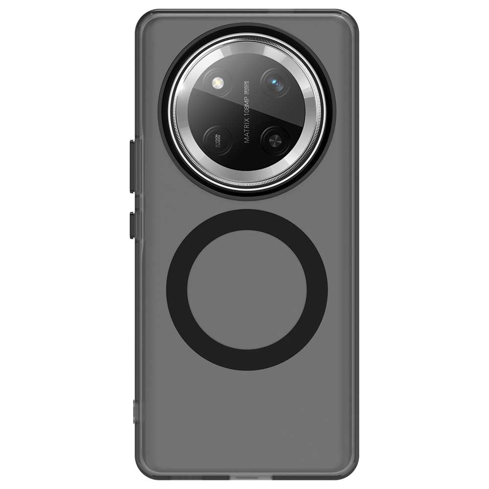 Matný kryt telefonu Magsafe pro Honor X9c Magic7 Lite Magnetické bezdrátové nabíjení pro Honor X60 X60 Pro Nárazuvzdorný zadní kryt