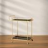 2-Tier Mobile Serving Cart