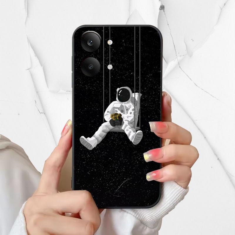 For Xiaomi Poco X8 Pro Max X8Pro Case Cartoon Astronaut Silicone Cover For Redmi Turbo5 Turbo 5 Max Soft Shockproof Phone Case