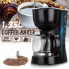 800W 1.25L Portable Electric Drip Coffee Maker Household Tea Espresso Latte Coffee Pot Office Cafe Coffee Making Machine
