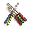 1.2M Sponge Handle Outdoor Guide Flagpole Telescopic Stainless Steel Guide Rod Teaching Stick Teacher Pointer Hand Flagpole