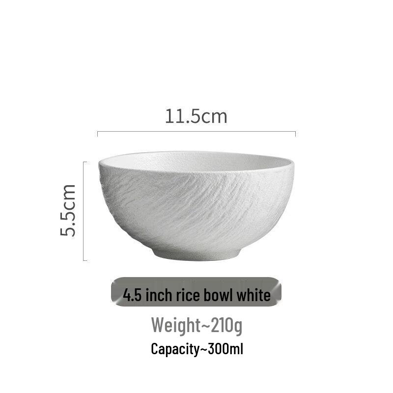Star Rock Pattern Ceramic Bowl