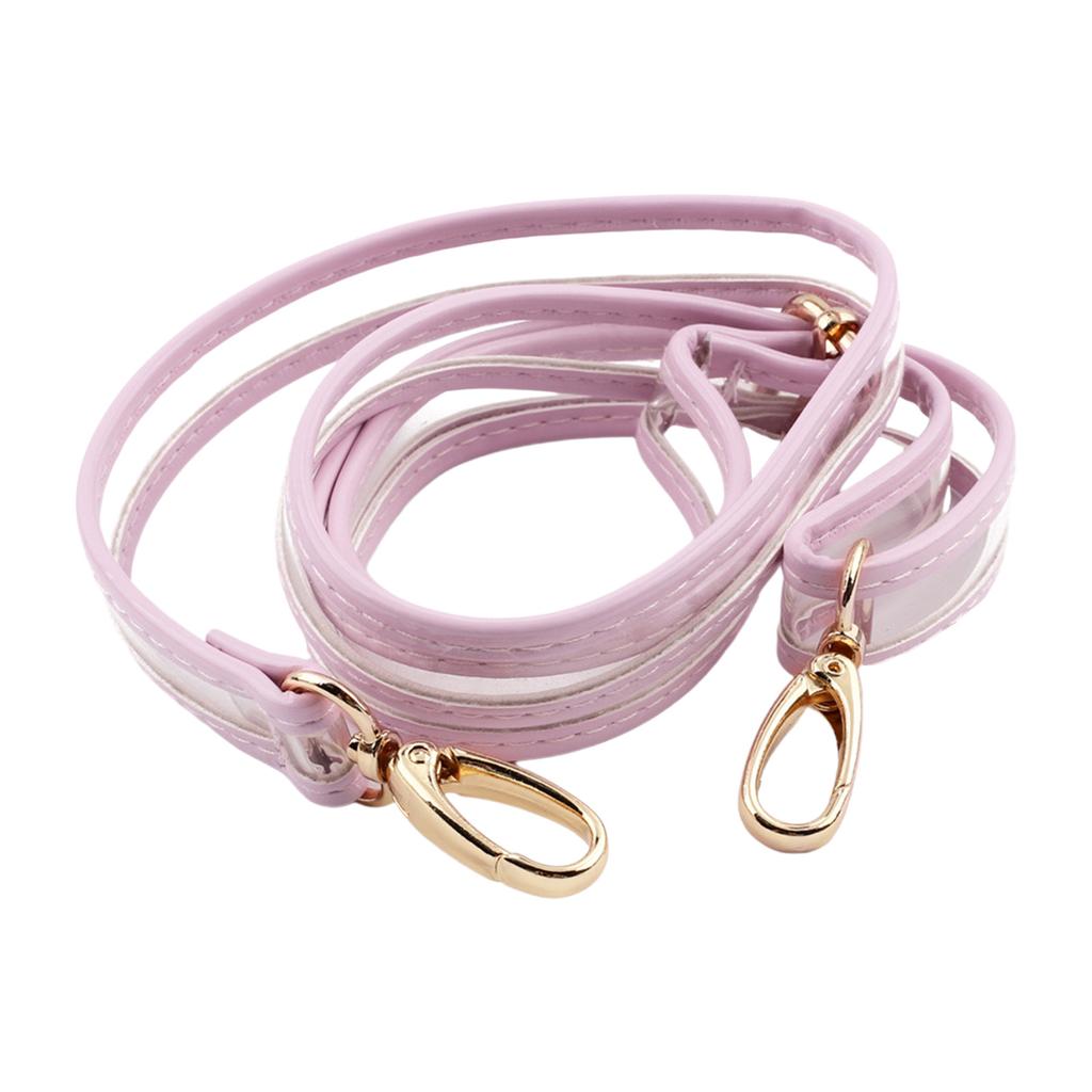 Crossbody Handle Fashionable Strap Long Shoulder Belt Long PVC Strap Comfortable Bag Handle for DIY Customization