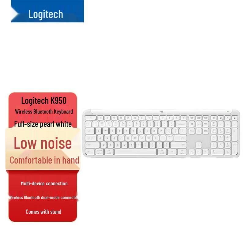 

Logitech K950 Dual-Mode Silent Wireless Keyboard