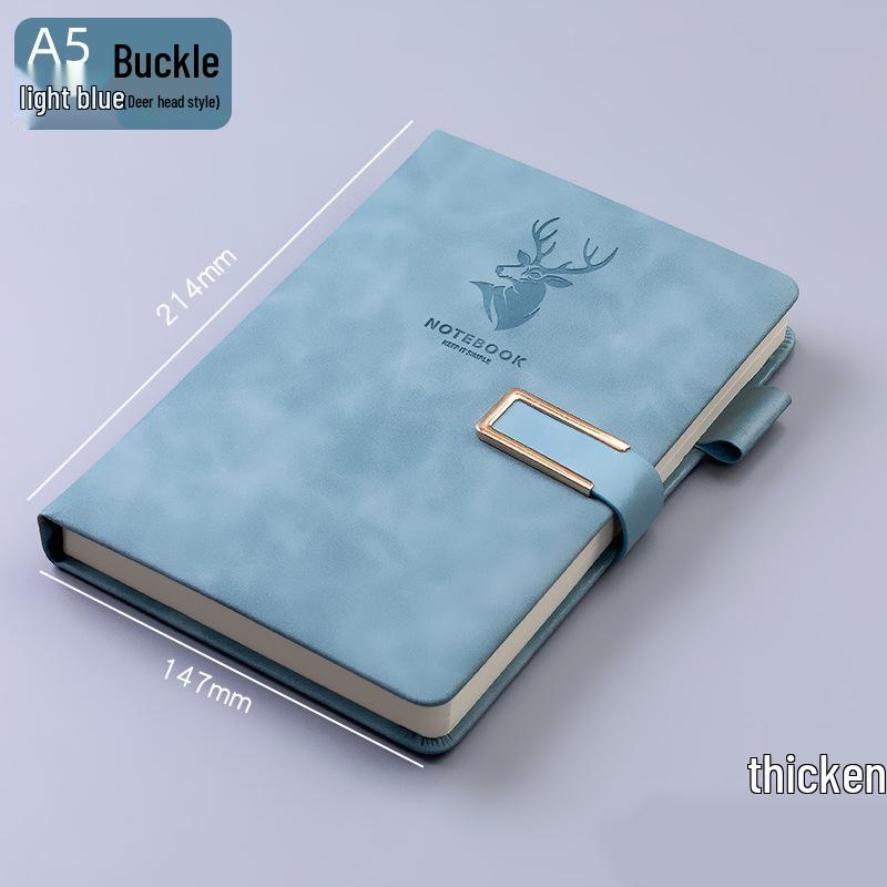 

Спеціальні блокноти для бізнесу з пряжкою з логотипом - блокноти для конференцій високого класу