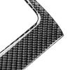 Carbon Fiber Middle Air Vent Outlet Frame Cover Trim For Dodge Charger 2015-