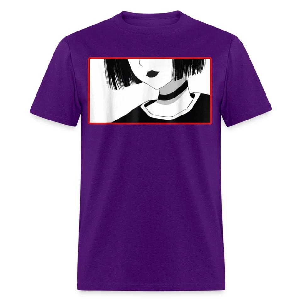 Aesthetic Goth Anime Girl Tee - Soft Grunge Aesthetic Gothic T-Shirt 3