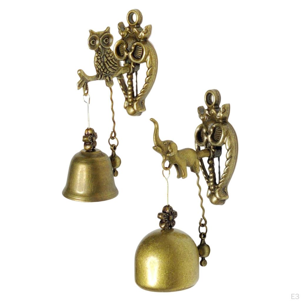 Shopkeeper Door Chime for Entryway - Wall Mounted Bell Cafe And Villa