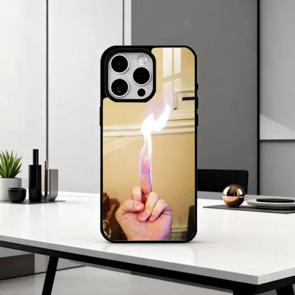 H-Hilarious M-Middle Finger   Phone Case For iPhone17,16,15,14,13,12,11 Plus,Pro Max Magnetic For Magsafe Wireless Charging iPhone13