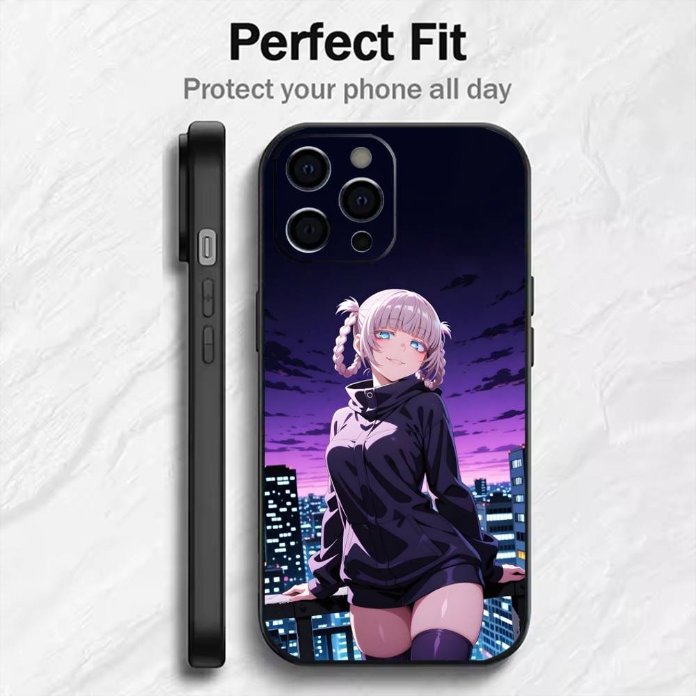 

Чехол для телефона Vampire Anime Call the N-Night для iPhone 17, 16, 15, 14, 13, 12 Plus, Max, Мягкий силиконовый, Черный iPhone13