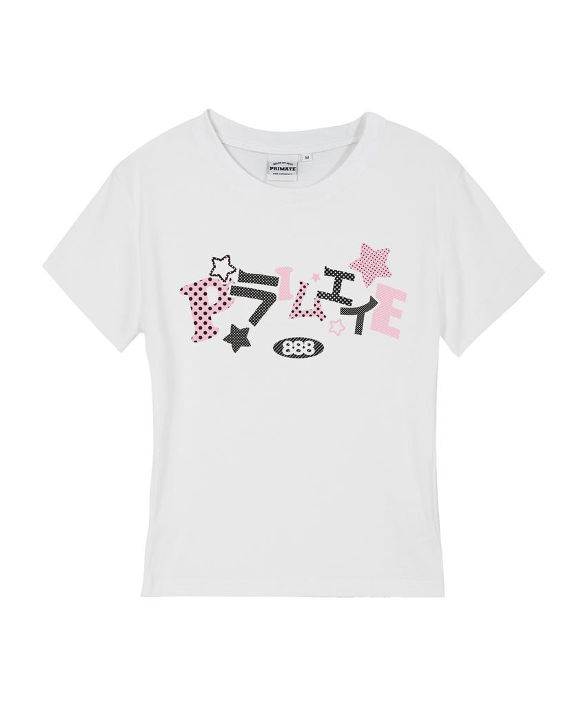 PRIMATE Sugar Women'S Slim Fit Short Sleeve T-Shirt 5 Colors