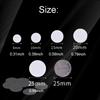 2 blätter Transparent Doppelseitiges Klebeband 10mm 20mm Runde Klebeband Stark Fixieren Nahtlose Kleber Haushalts Paste Dekoration