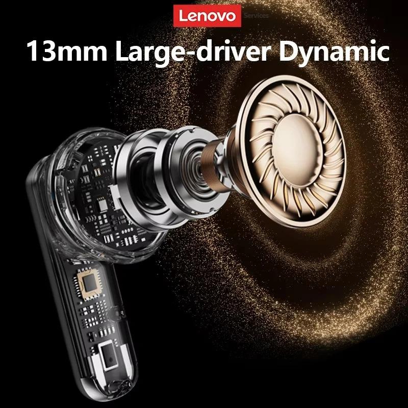 New Lenovo GT102 Gaming Bluetooth V6.0 Earphones Long Endurance Wireless Esport Headphones Noise Reduction Earbuds HD Call