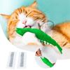 Pet Silicone Toy Cat Fish Shape Toothbrush lobster Catnip Interactive Chew Clean Teeth Toy Cats Toys Resistance