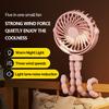 New USB Rechargeable Portable Octopus Mini Fan 3 Speed Handheld Cooling Fan With Hanger Outdoor Table Necklace Variable Styling