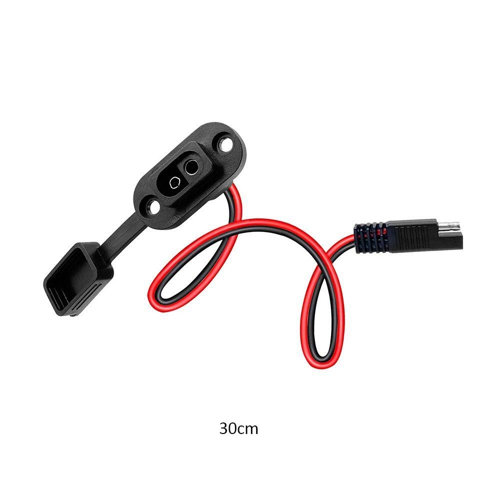 12AWG SAE Power Socket SAE Flush-Mountable Connector SAE Power Cord Socket Solar Panel Mount
