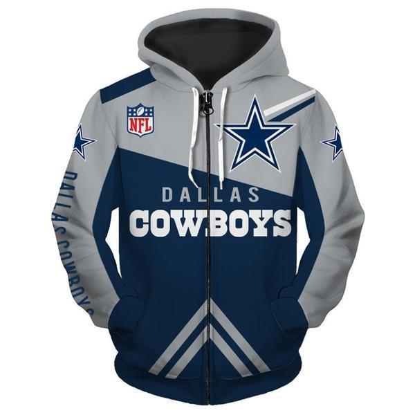 Chaqueta con capucha de otoño multicolor para hombre temática de la NFL