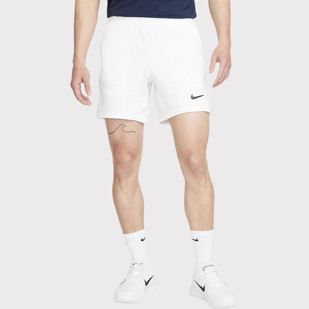 Nike Logo Drawstring Quick-Dry Casual Shorts Men Bottoms White FD5337-100