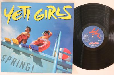LP Record YETI GIRLS  Spring WRR069 WOLVERINE 1999 Germany Rock Used