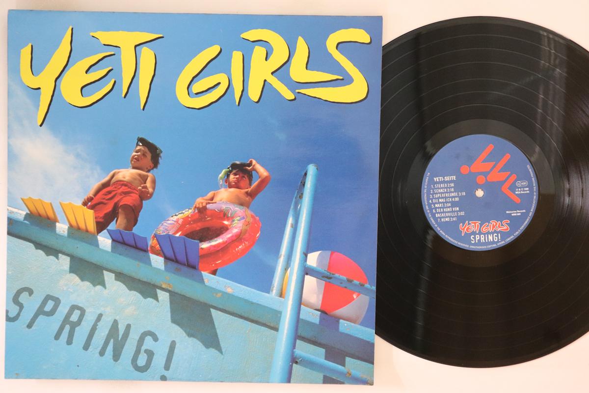 

LP Record YETI GIRLS Spring WRR069 WOLVERINE 1999 Germany Rock Used