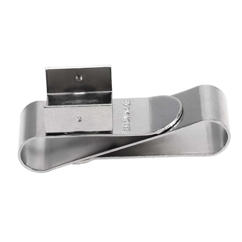 Stainless Steel Cue Chalk Clip Snooker Billiards Chalk Holder Pool Cue Magnetic Chalk Holder with