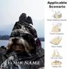 1PC Custom Name Musician Dog Style flannel blanket versatile, all-season throw suitable for the living room, bedroom, camping, travel, and gift