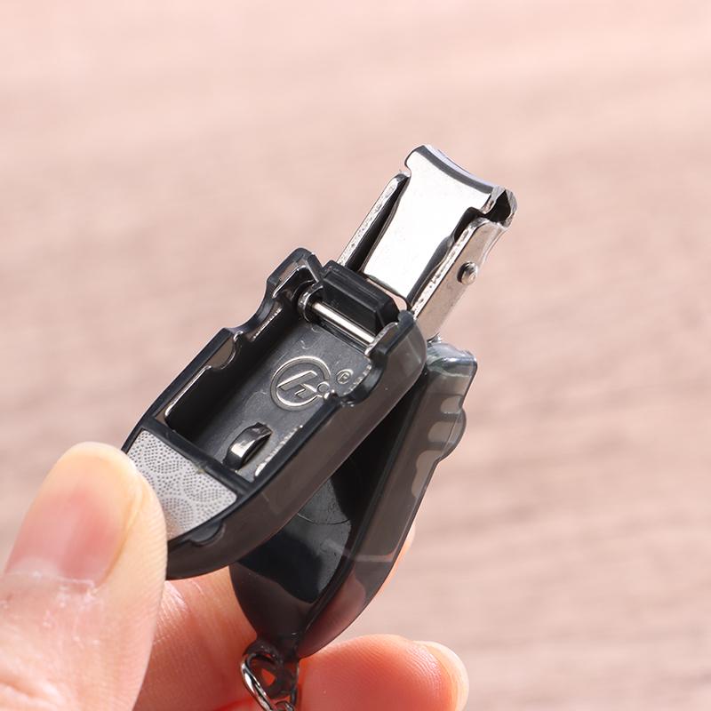 Mini Folded Nail Clipper Wide Jaw Opening Portable Outdoor Camp Multi Manicure Nail Scissors Tool
