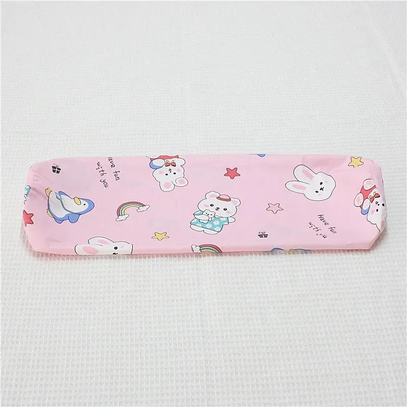 Cylindrical Memory Cotton Cervical Roll Headrest Pillowcase Sleeping Round Pillow Adult Neck Protection Soft Long Pillows Cover 10X40cm