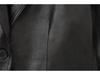 Women's 2024 Retro Single-Button PU Leather Long-Sleeve Suit Jacket