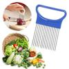 1 Pcs Vegetable Fruit Beef Onion Slicer Cutter Stainless Steel Meat Needle Kitchen Household Accessories Tools Random Color