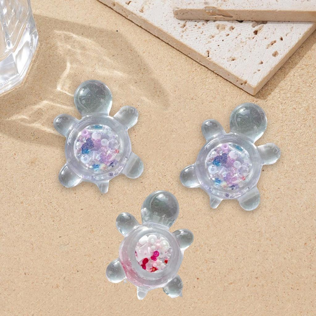 2Pcs Lovely Turtles Figurine Silicone Mold Set High Quality Sturdy Material Ideal for Crafting and Home Decors Projects
