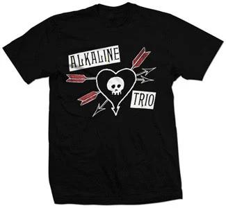 New Music Alkaline Trio  Arrows  T Shirt XL